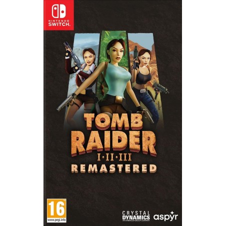 Tomb Raider I-III Remastered Starring Lara Croft - Switch