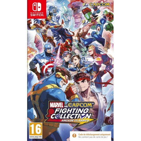 MARVEL vs. CAPCOM Fighting Collection : Arcade Classics (Code In a Box) - Switch